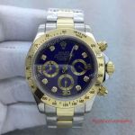 2017 Fake Rolex Cosmograph Daytona Watch 2-Tone Blue Diamond (1)_th.jpg